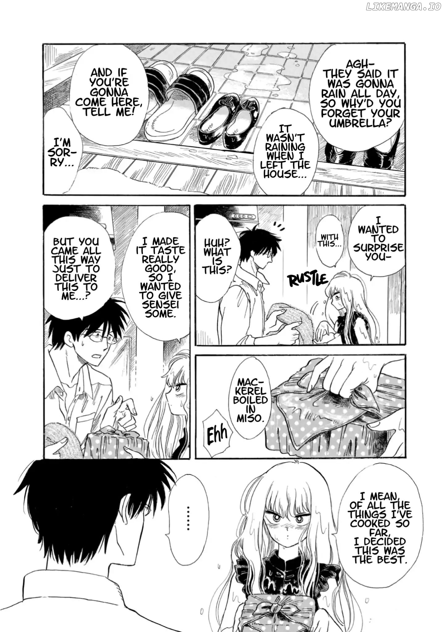 Shiota-sensei to Amai-chan chapter 17 - page 2