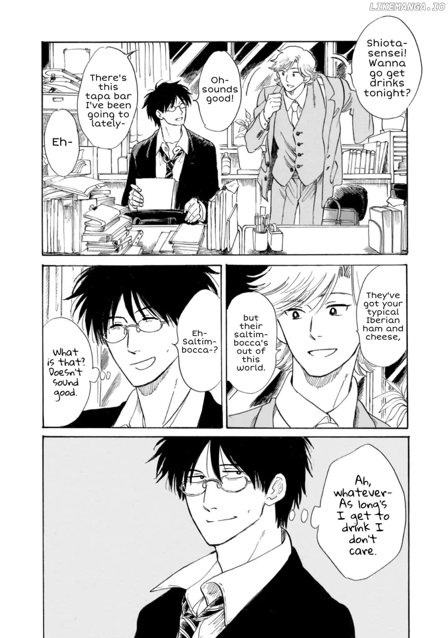 Shiota-sensei to Amai-chan chapter 22 - page 2
