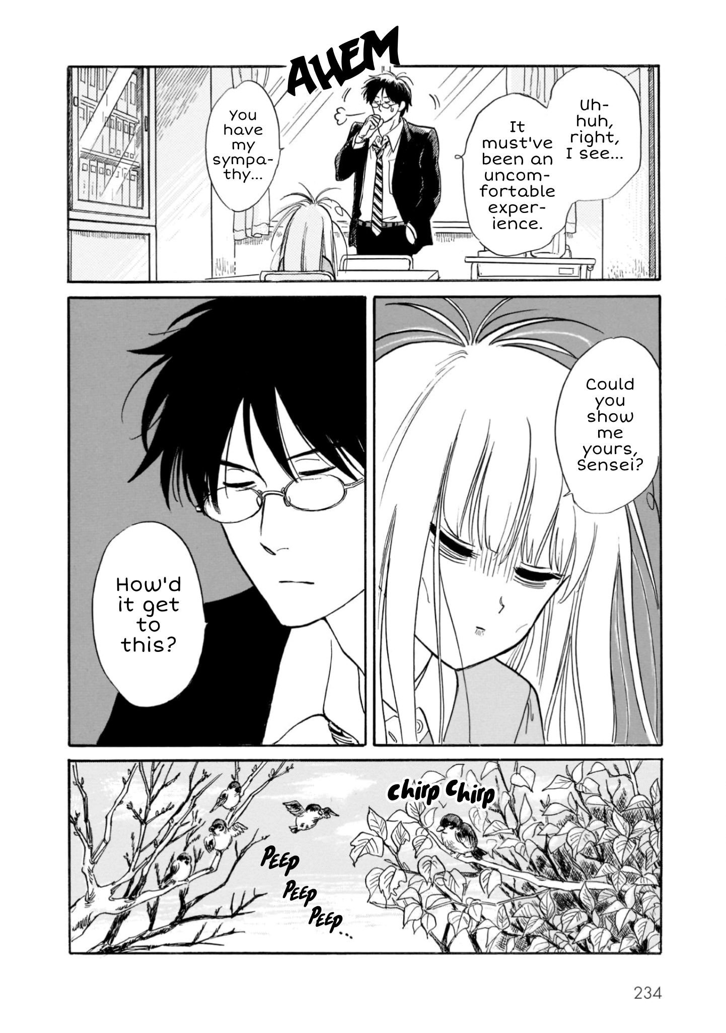 Shiota-sensei to Amai-chan chapter 24 - page 4