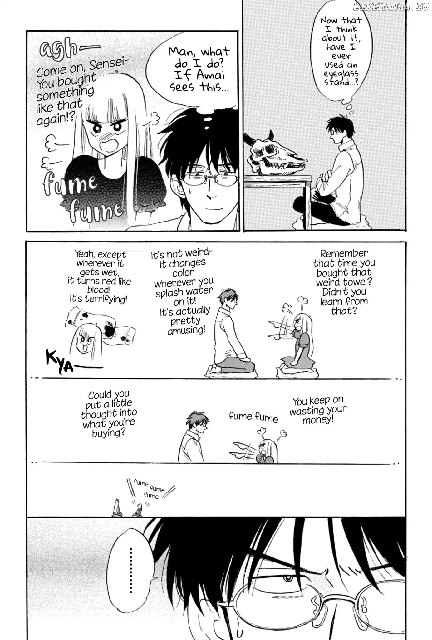 Shiota-sensei to Amai-chan chapter 25 - page 4