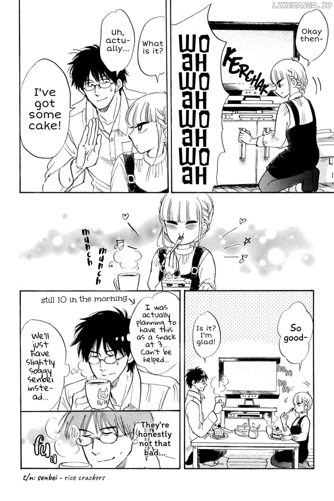 Shiota-sensei to Amai-chan chapter 25 - page 8