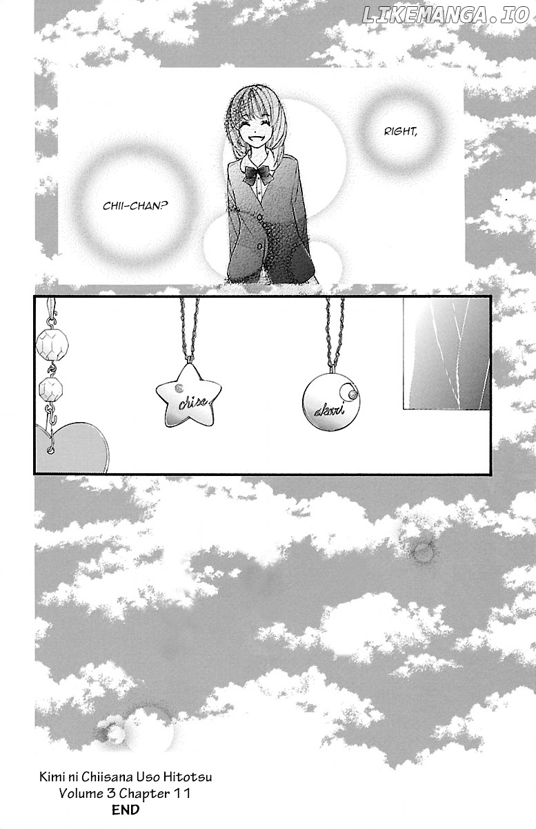 Kimi Ni Chiisana Uso Hitotsu chapter 11 - page 47