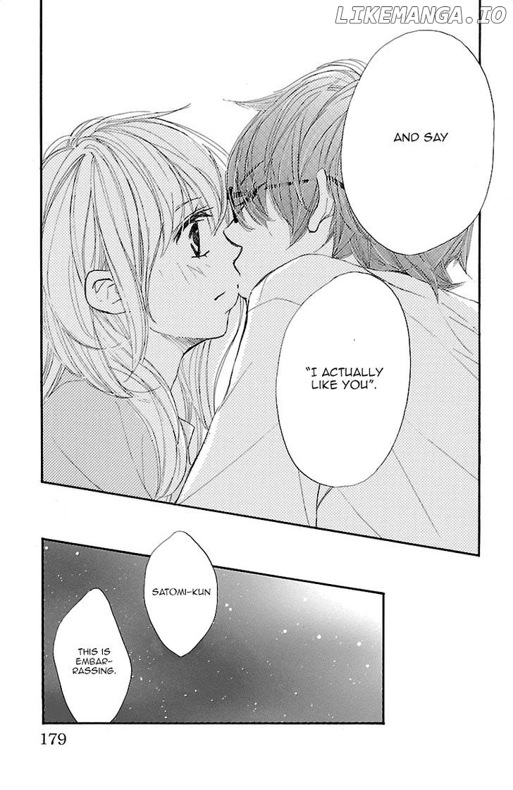 Kimi Ni Chiisana Uso Hitotsu chapter 7 - page 56