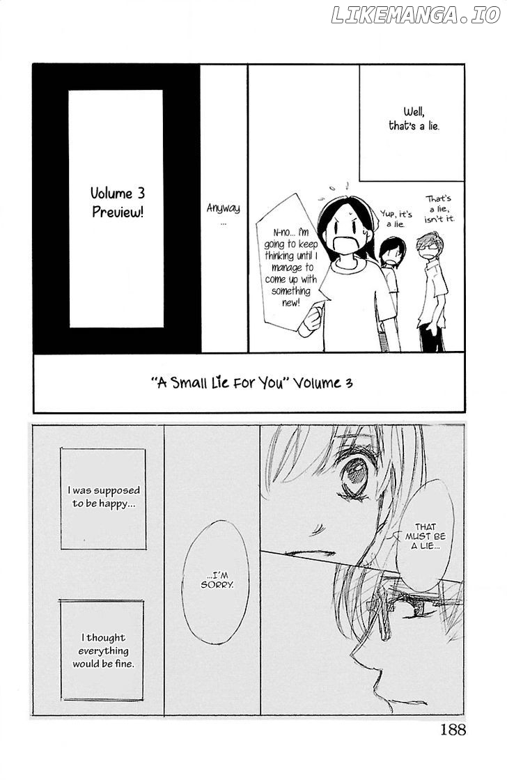 Kimi Ni Chiisana Uso Hitotsu chapter 7 - page 64