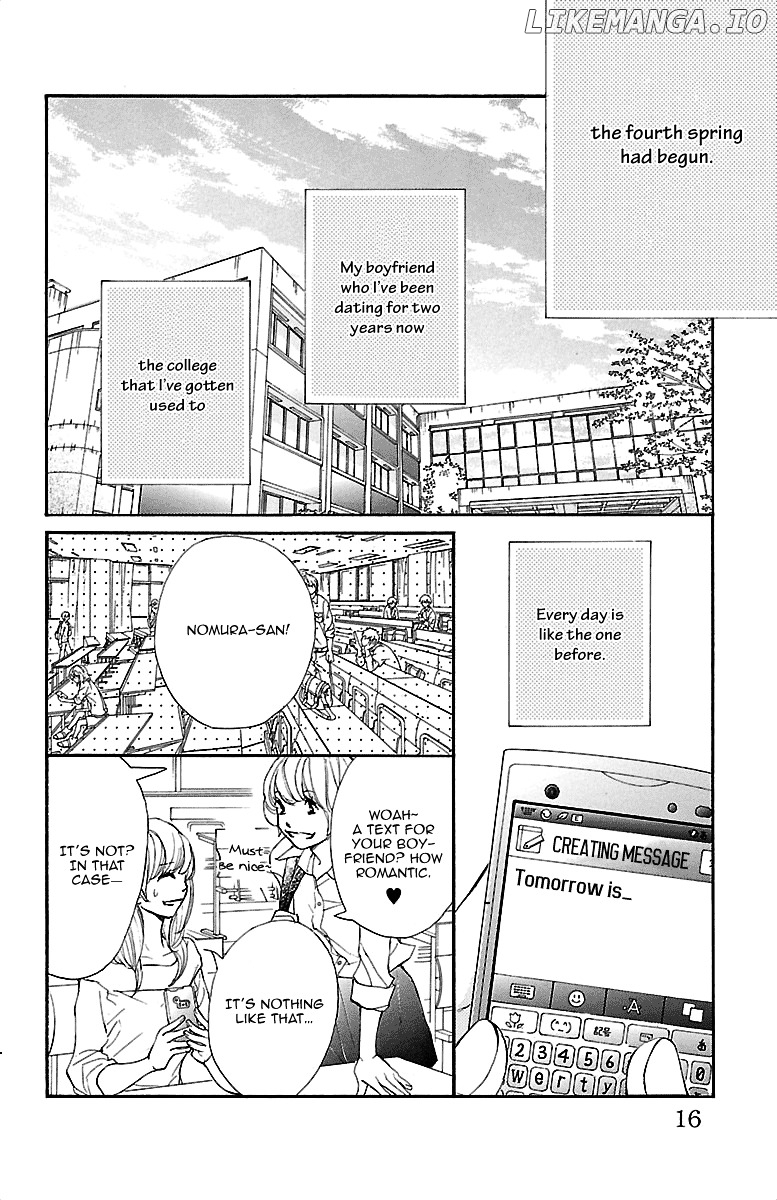 Kimi Ni Chiisana Uso Hitotsu chapter 8 - page 16