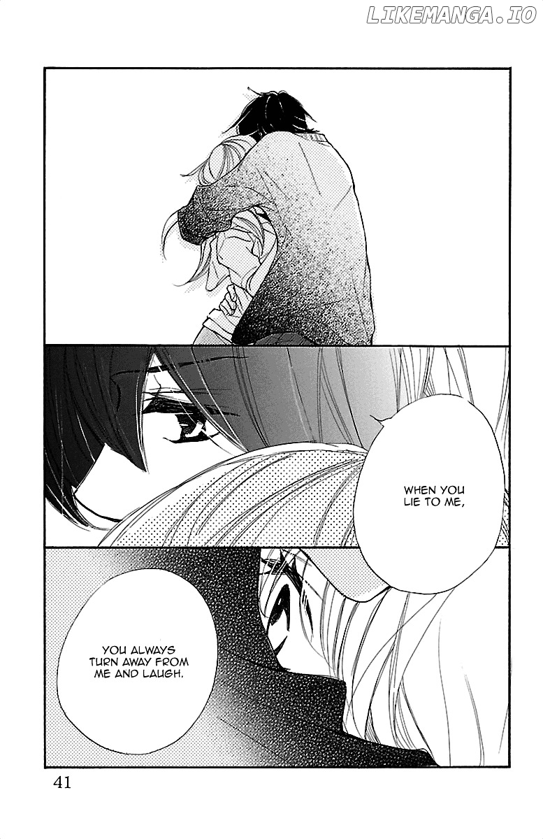 Kimi Ni Chiisana Uso Hitotsu chapter 8 - page 41