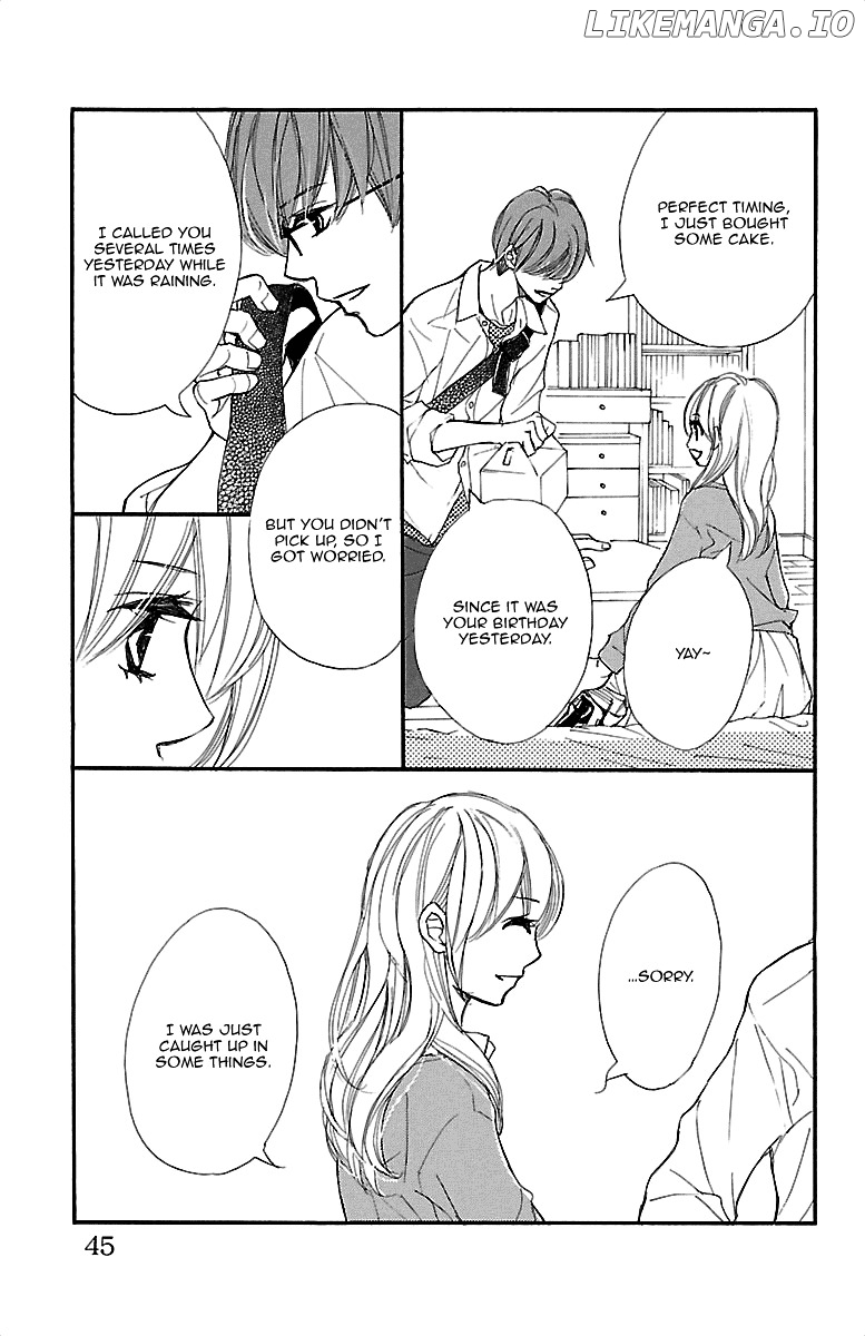 Kimi Ni Chiisana Uso Hitotsu chapter 8 - page 45