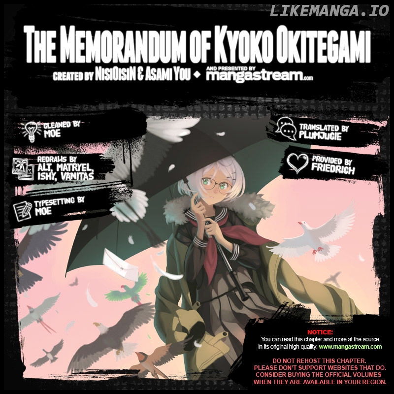 Okitegami Kyouko no Bibouroku chapter 6.5 - page 2