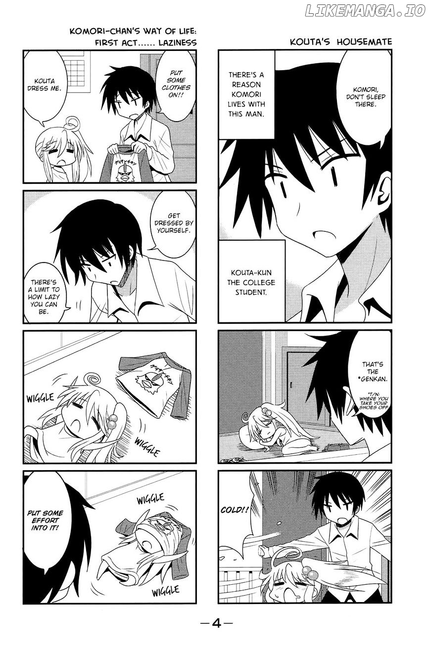 Komori-Chan Wa Yaruki O Dase chapter 0.1 - page 4