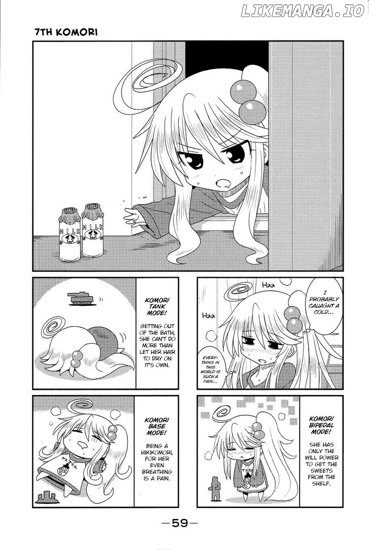 Komori-Chan Wa Yaruki O Dase chapter 7 - page 1