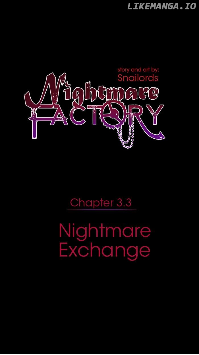 Nightmare Factory chapter 3.3 - page 1
