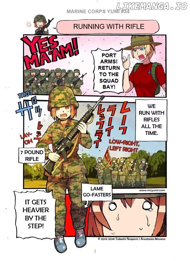Marine Corps Yumi chapter 34 - page 1