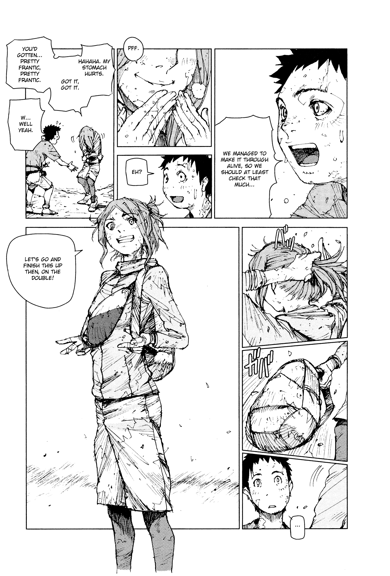 Survival - Shounen s no Kiroku chapter 58 - page 8
