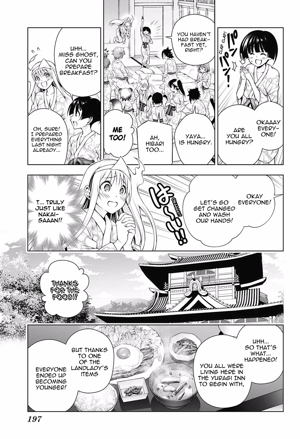 Yuragi-sou no Yuuna-san Chapter 154 - page 9