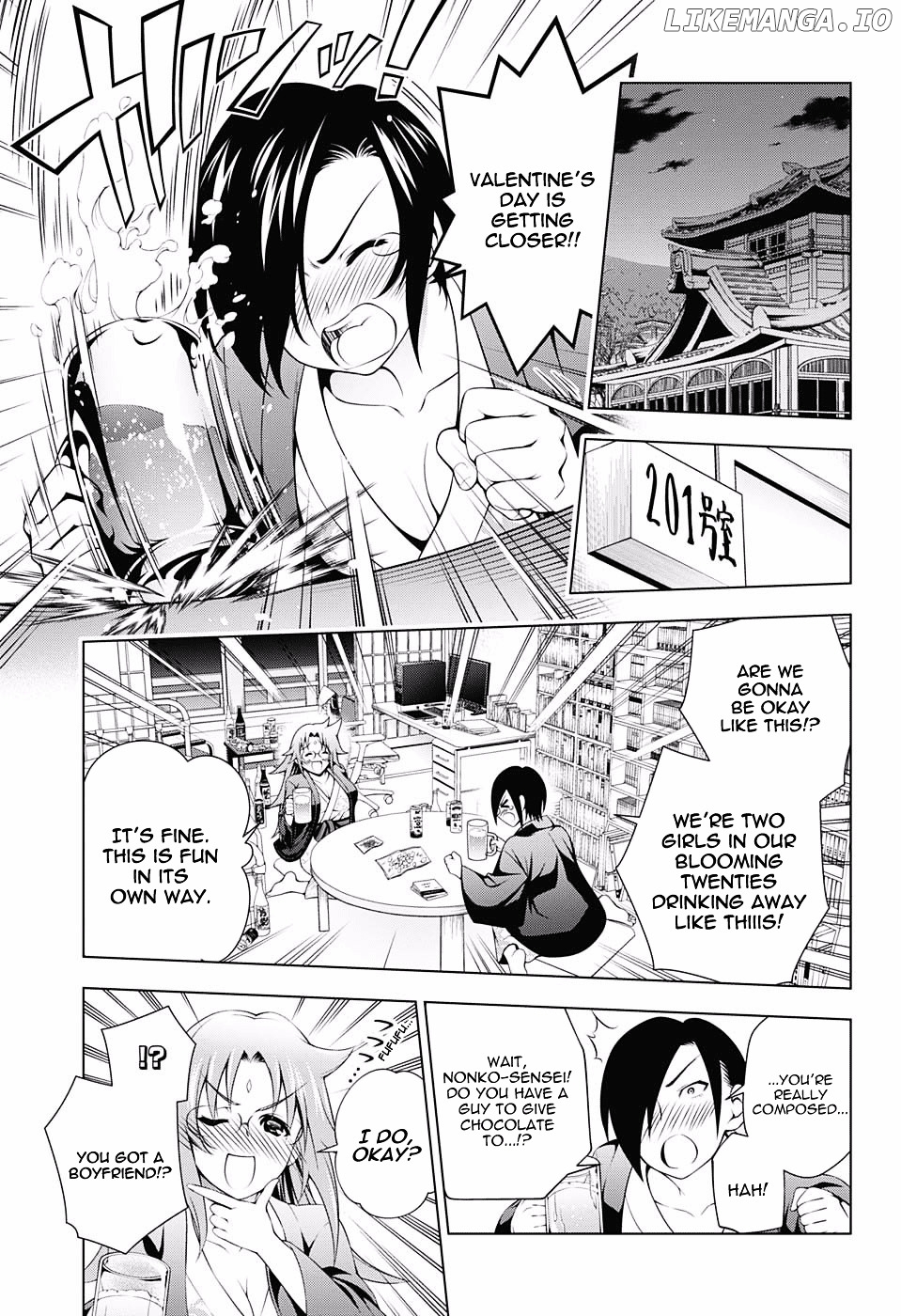 Yuragi-sou no Yuuna-san Chapter 66 - page 13