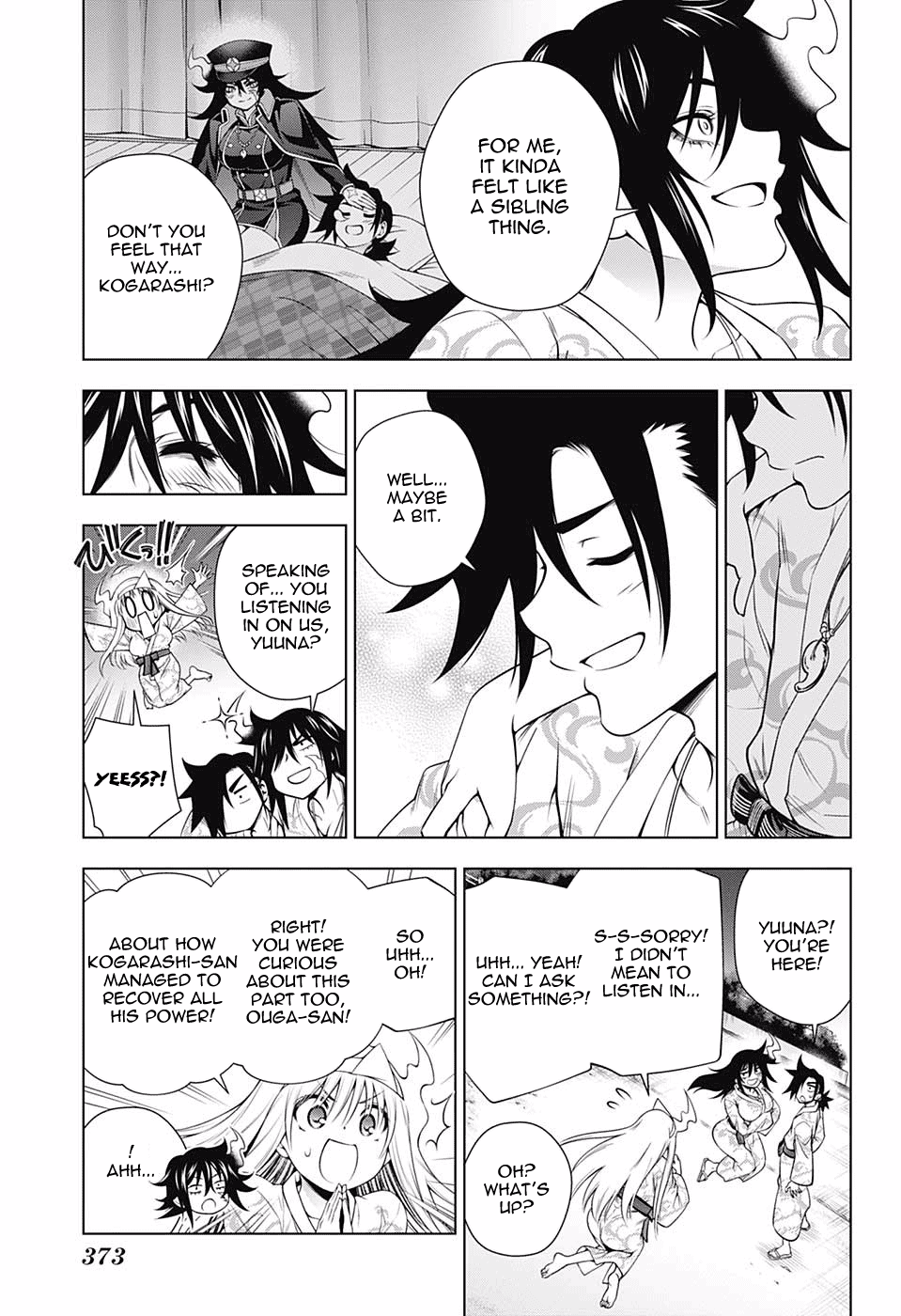 Yuragi-sou no Yuuna-san Chapter 129 - page 3