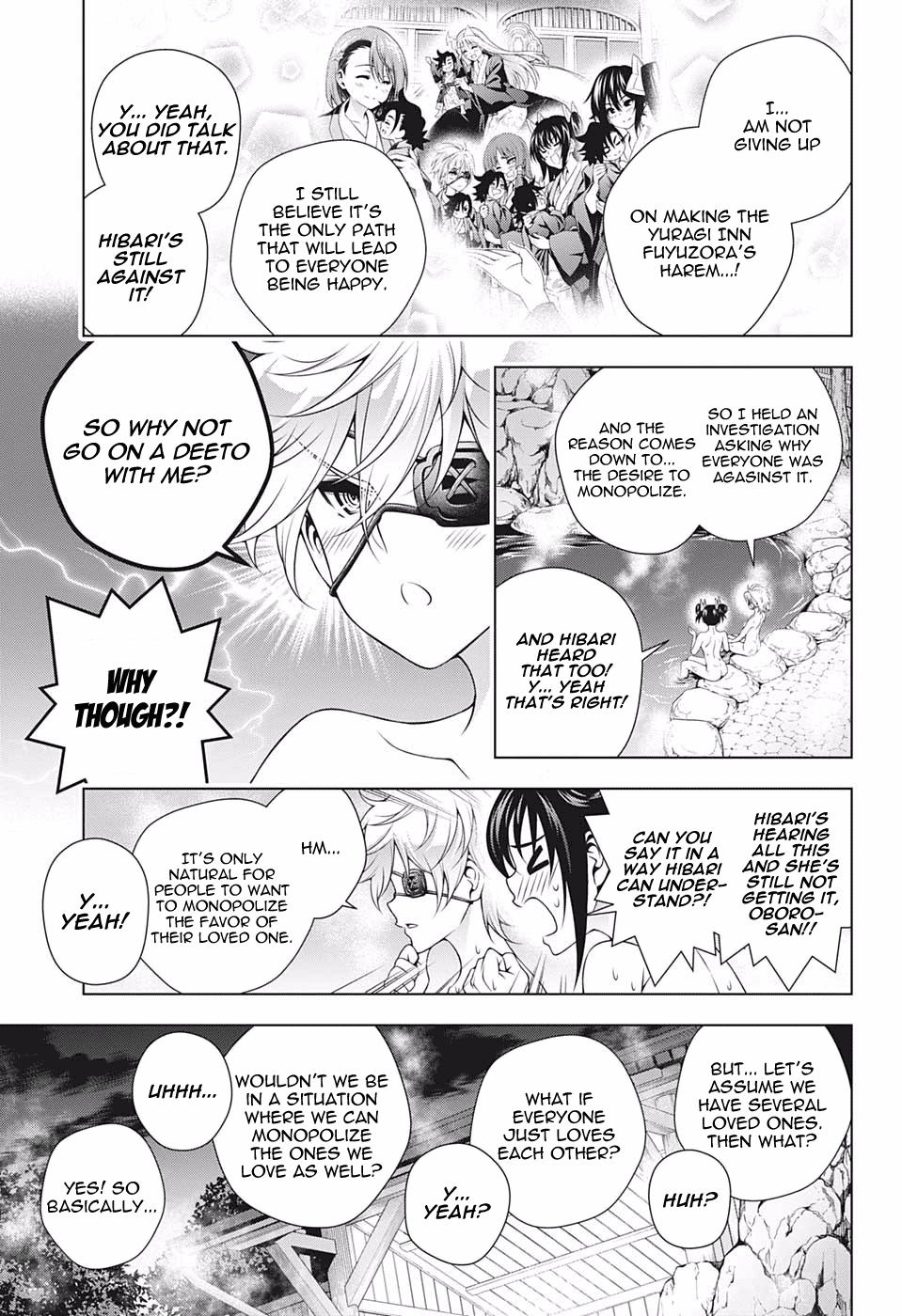 Yuragi-sou no Yuuna-san Chapter 182 - page 3