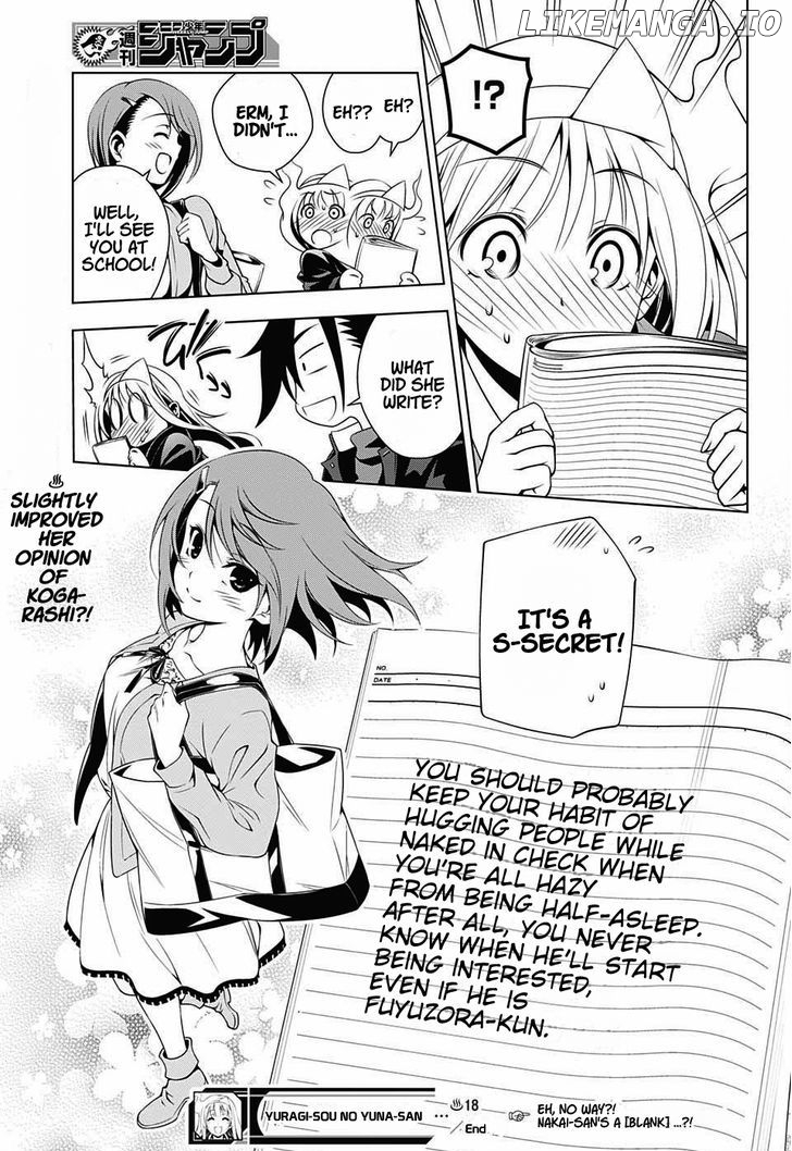 Yuragi-sou no Yuuna-san Chapter 18 - page 22