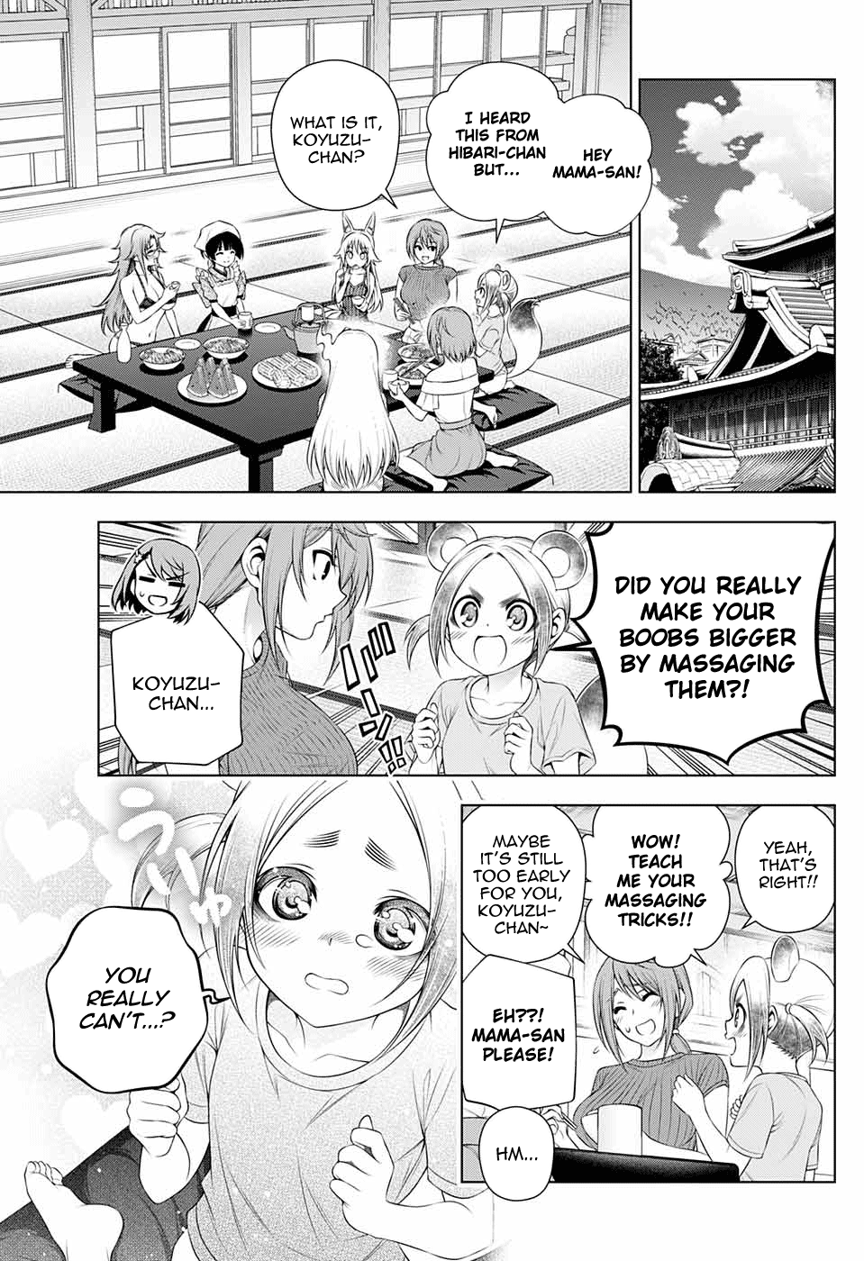 Yuragi-sou no Yuuna-san Chapter 209.5 - page 7