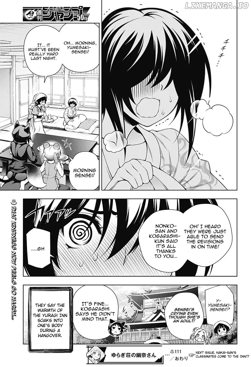 Yuragi-sou no Yuuna-san Chapter 111 - page 19
