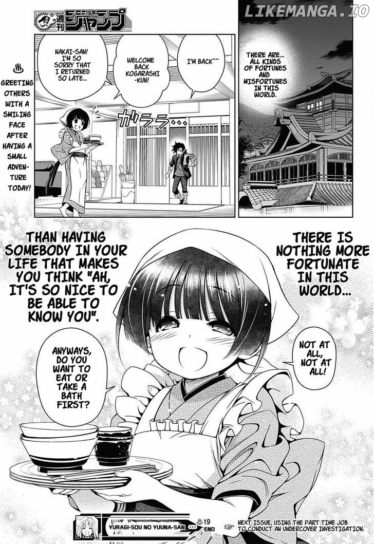 Yuragi-sou no Yuuna-san Chapter 19 - page 19