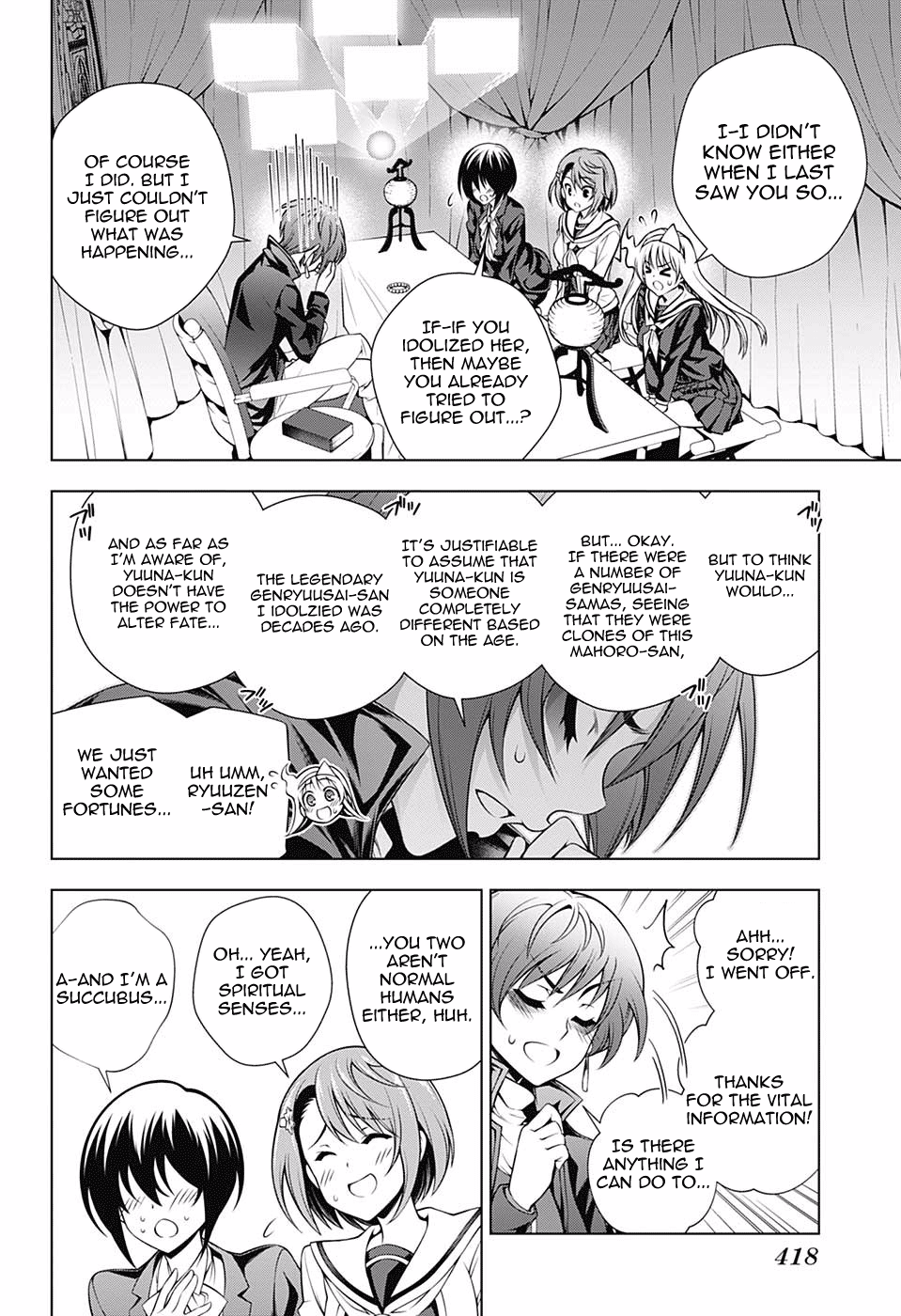 Yuragi-sou no Yuuna-san Chapter 145 - page 10