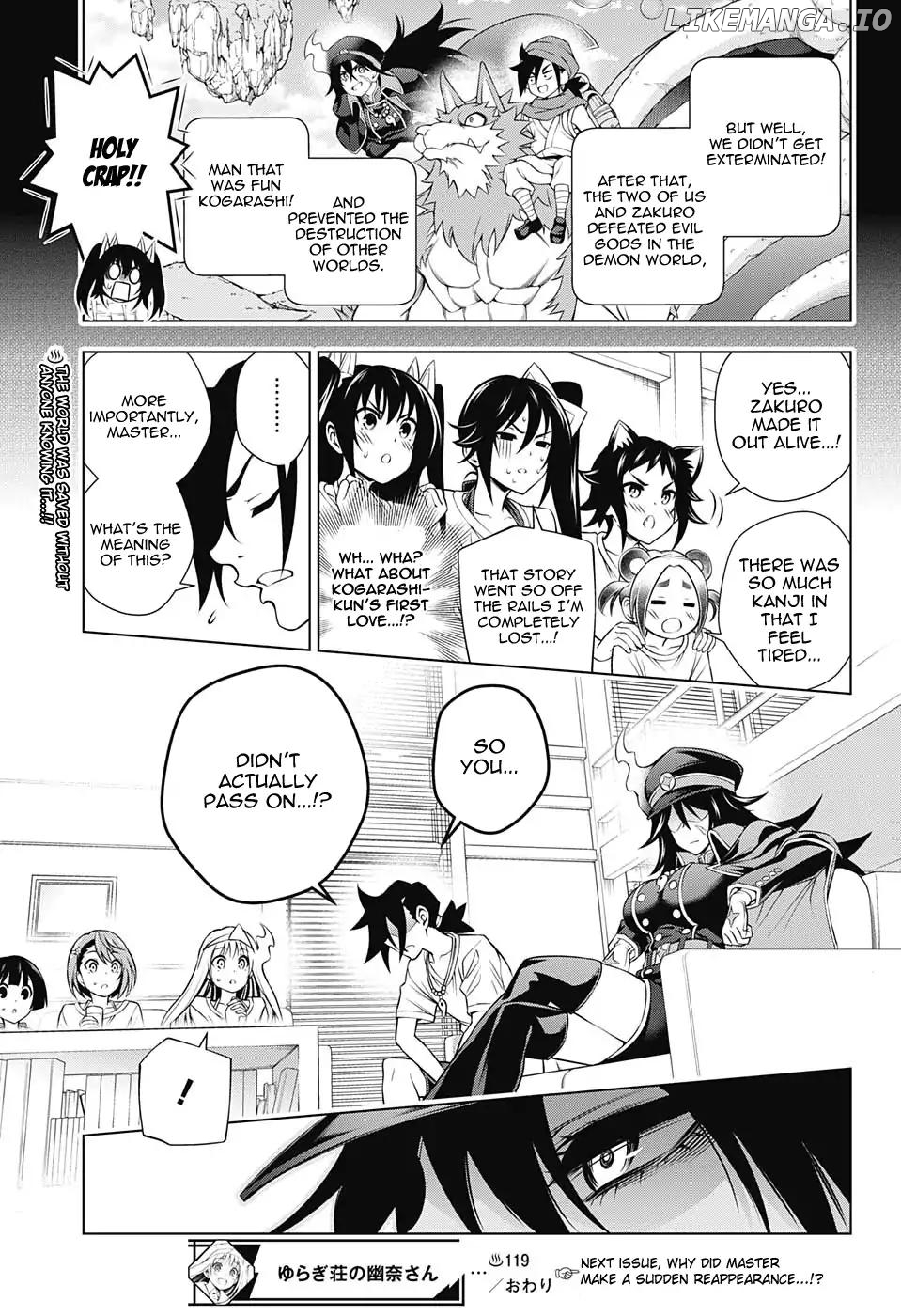 Yuragi-sou no Yuuna-san Chapter 119 - page 19