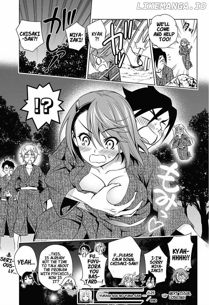 Yuragi-sou no Yuuna-san Chapter 25 - page 19