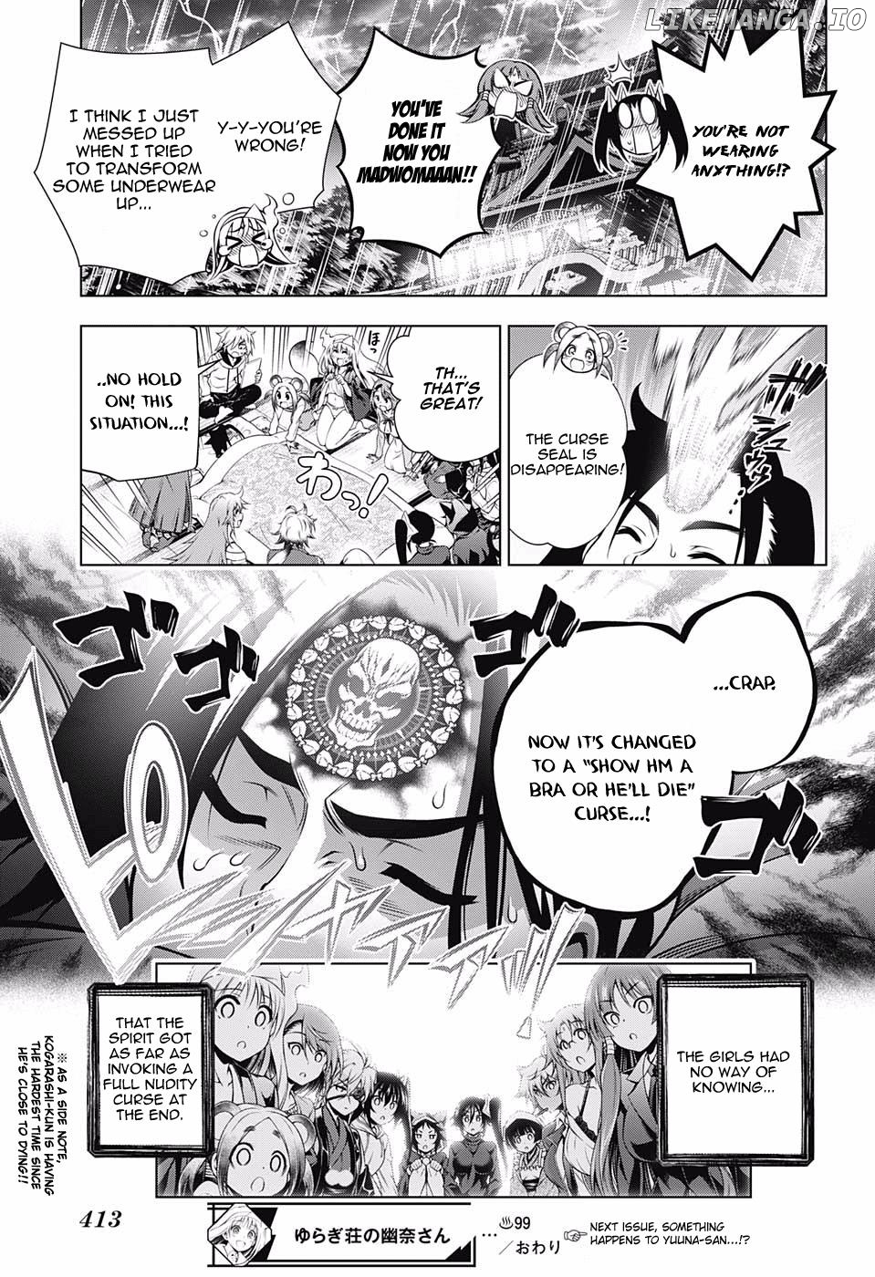 Yuragi-sou no Yuuna-san Chapter 99 - page 19