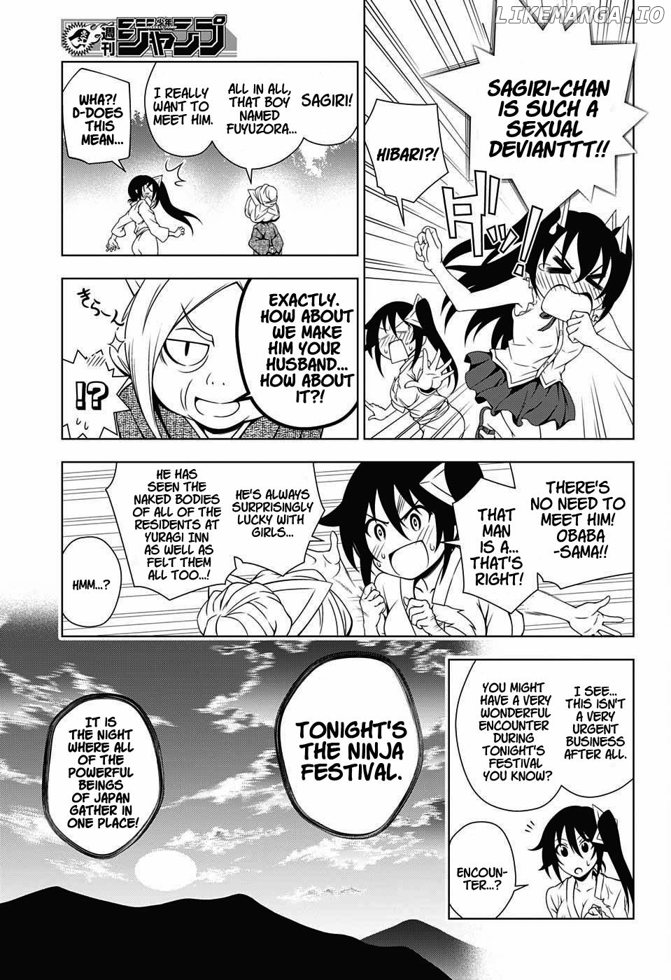 Yuragi-sou no Yuuna-san Chapter 32 - page 9