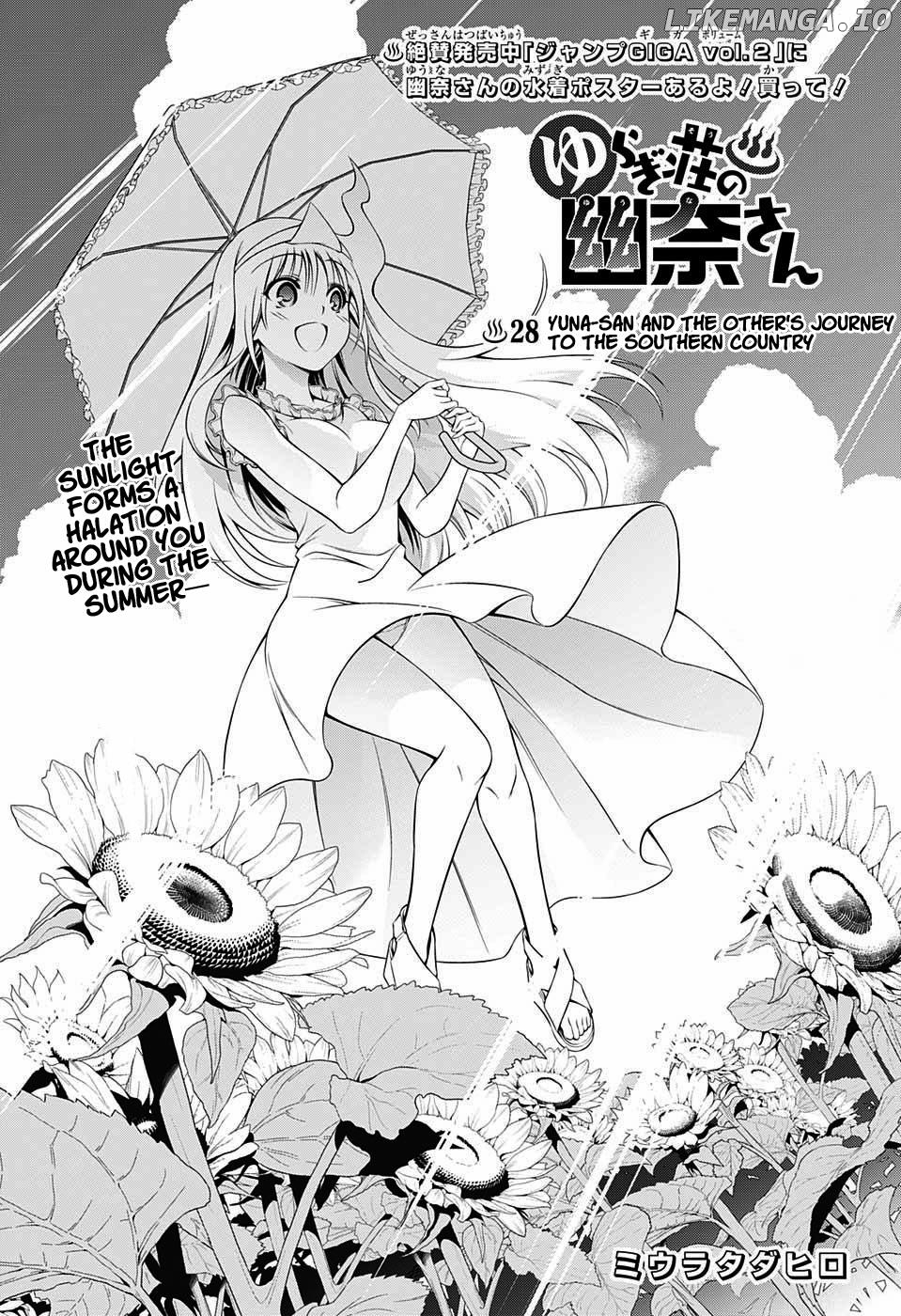 Yuragi-sou no Yuuna-san Chapter 28 - page 1