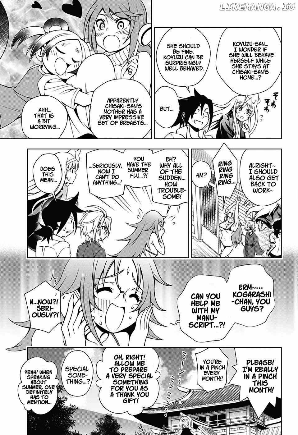 Yuragi-sou no Yuuna-san Chapter 28 - page 5