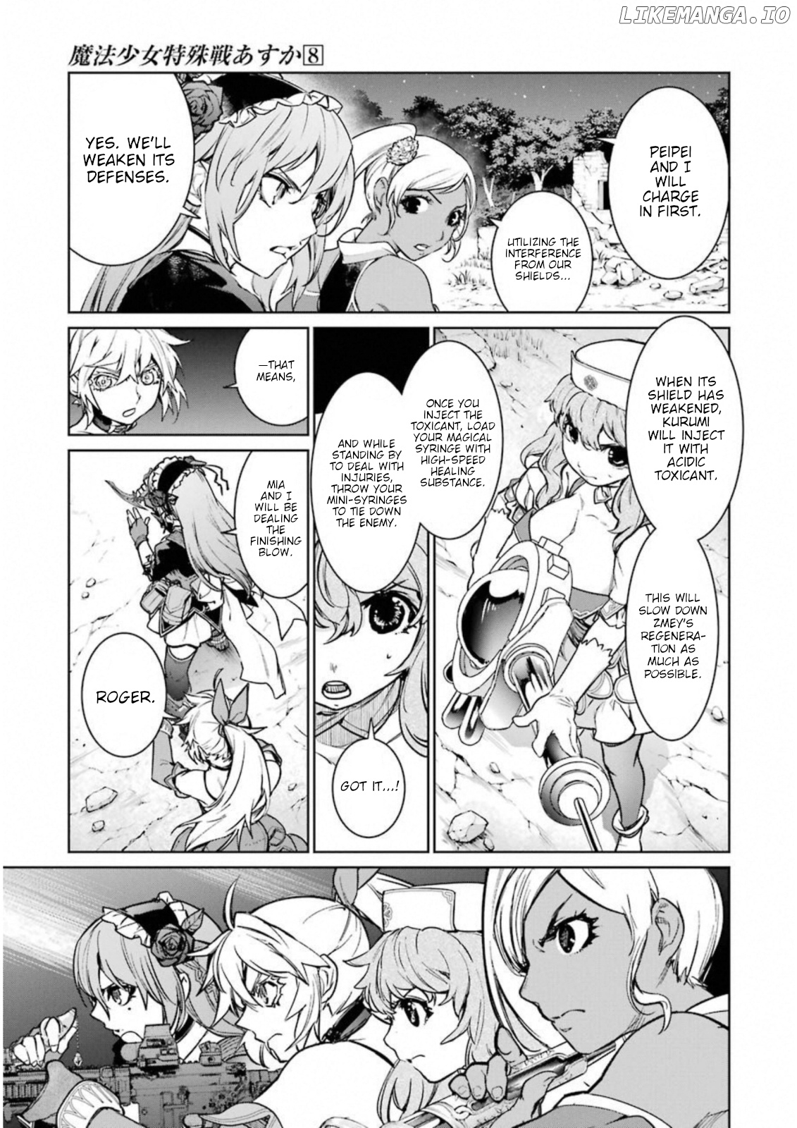 Mahou Shoujo Tokushuusen Asuka chapter 34 - page 3