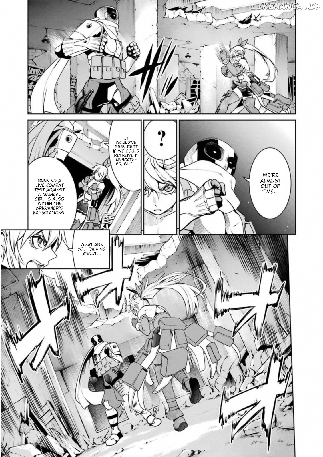 Mahou Shoujo Tokushuusen Asuka chapter 32 - page 33