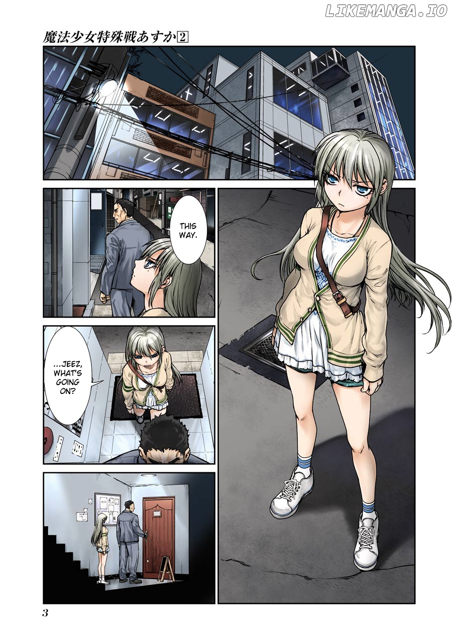 Mahou Shoujo Tokushuusen Asuka chapter 4 - page 7