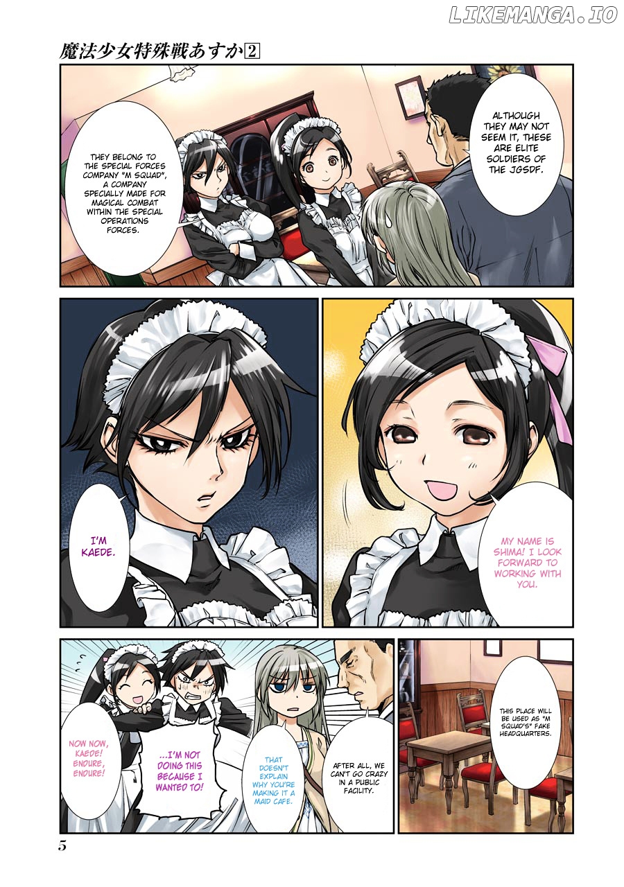 Mahou Shoujo Tokushuusen Asuka chapter 4 - page 9