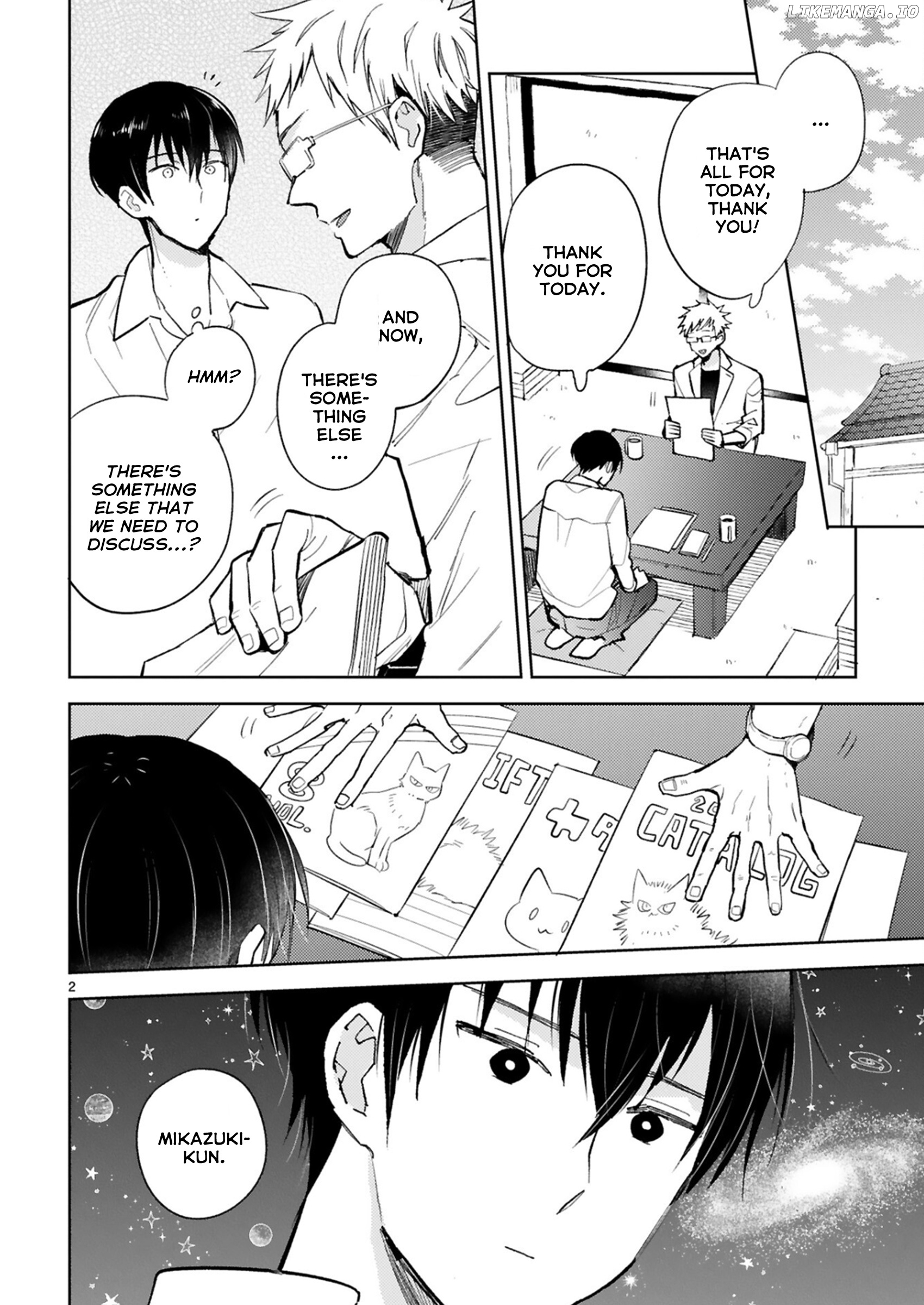 Doukyonin wa Hiza, Tokidoki, Atama no Ue. chapter 23.1 - page 2