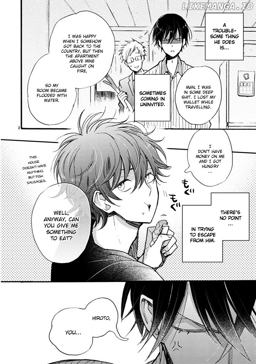 Doukyonin wa Hiza, Tokidoki, Atama no Ue. chapter 5 - page 3