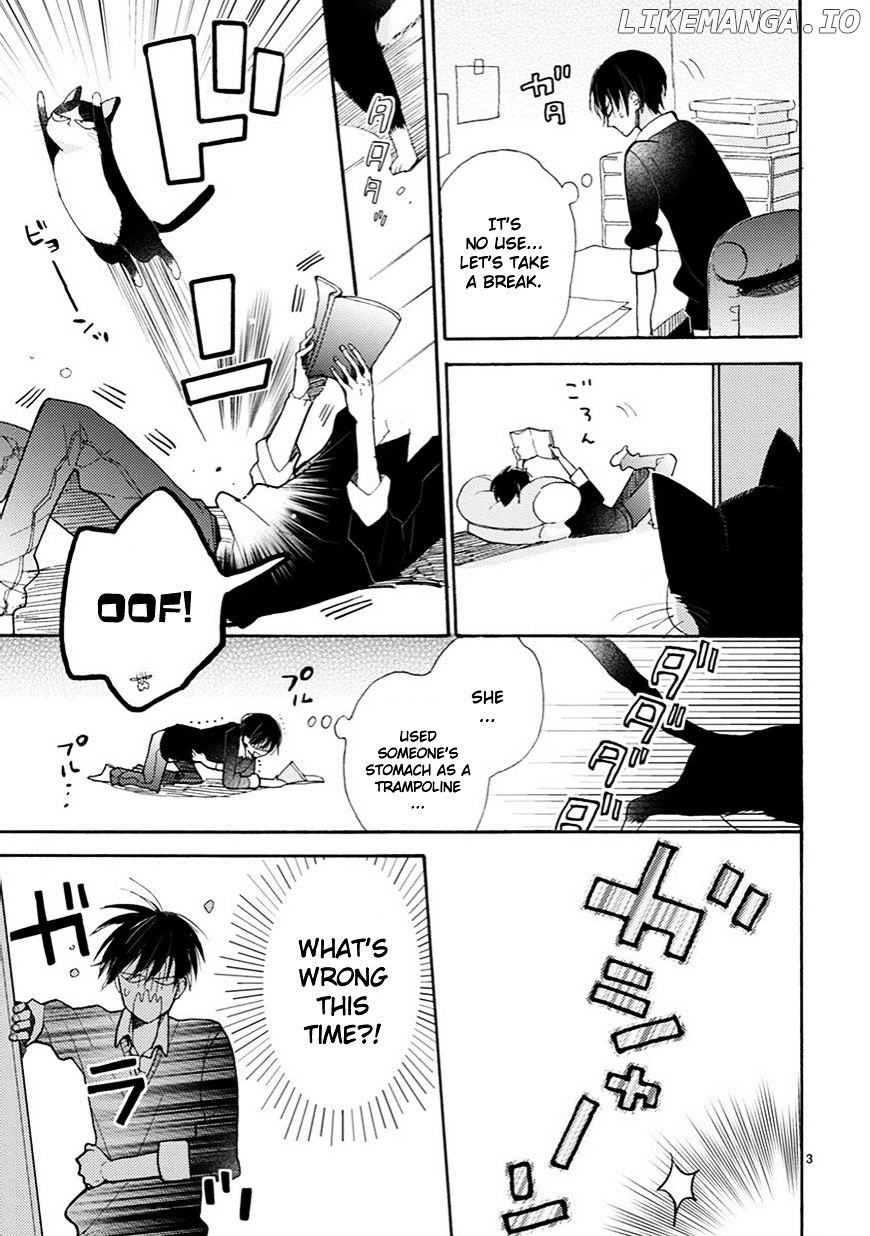 Doukyonin wa Hiza, Tokidoki, Atama no Ue. chapter 4 - page 4