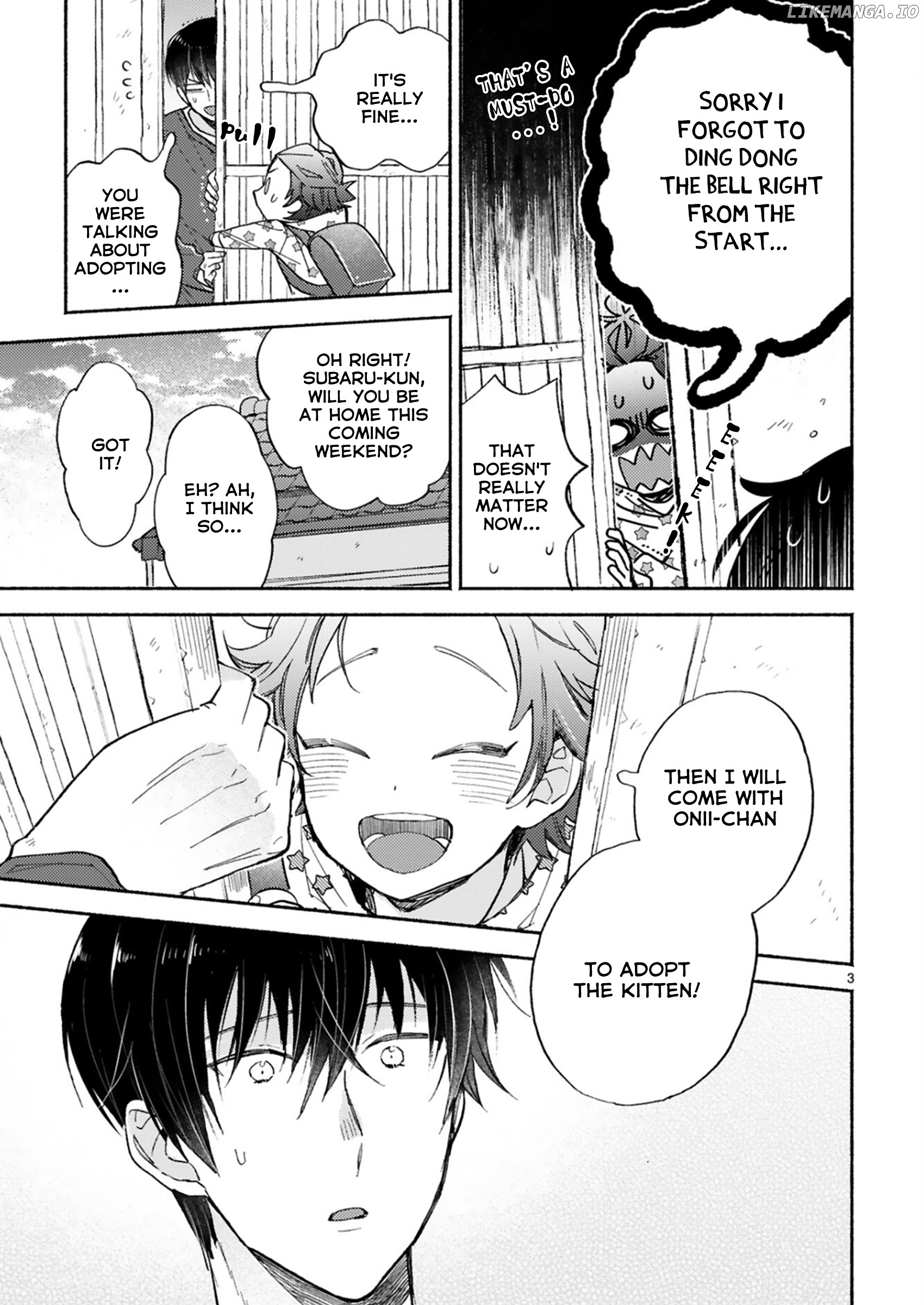 Doukyonin wa Hiza, Tokidoki, Atama no Ue. chapter 22.1 - page 8