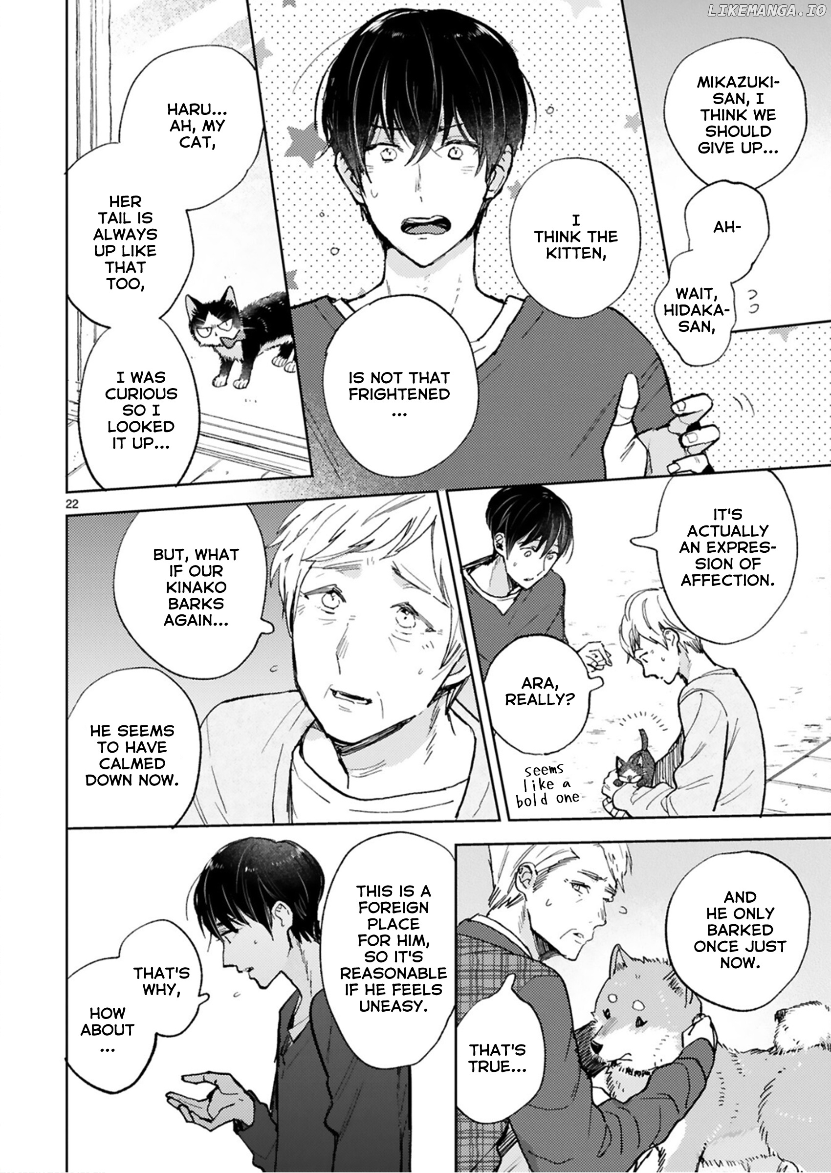 Doukyonin wa Hiza, Tokidoki, Atama no Ue. chapter 21.2 - page 2