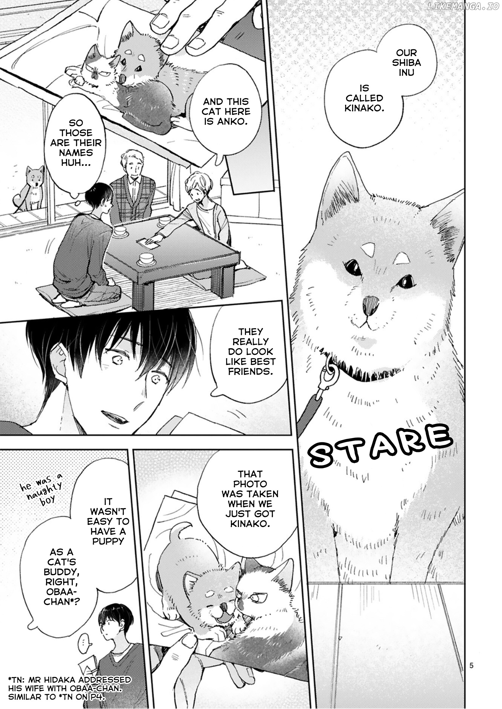 Doukyonin wa Hiza, Tokidoki, Atama no Ue. chapter 21.1 - page 5
