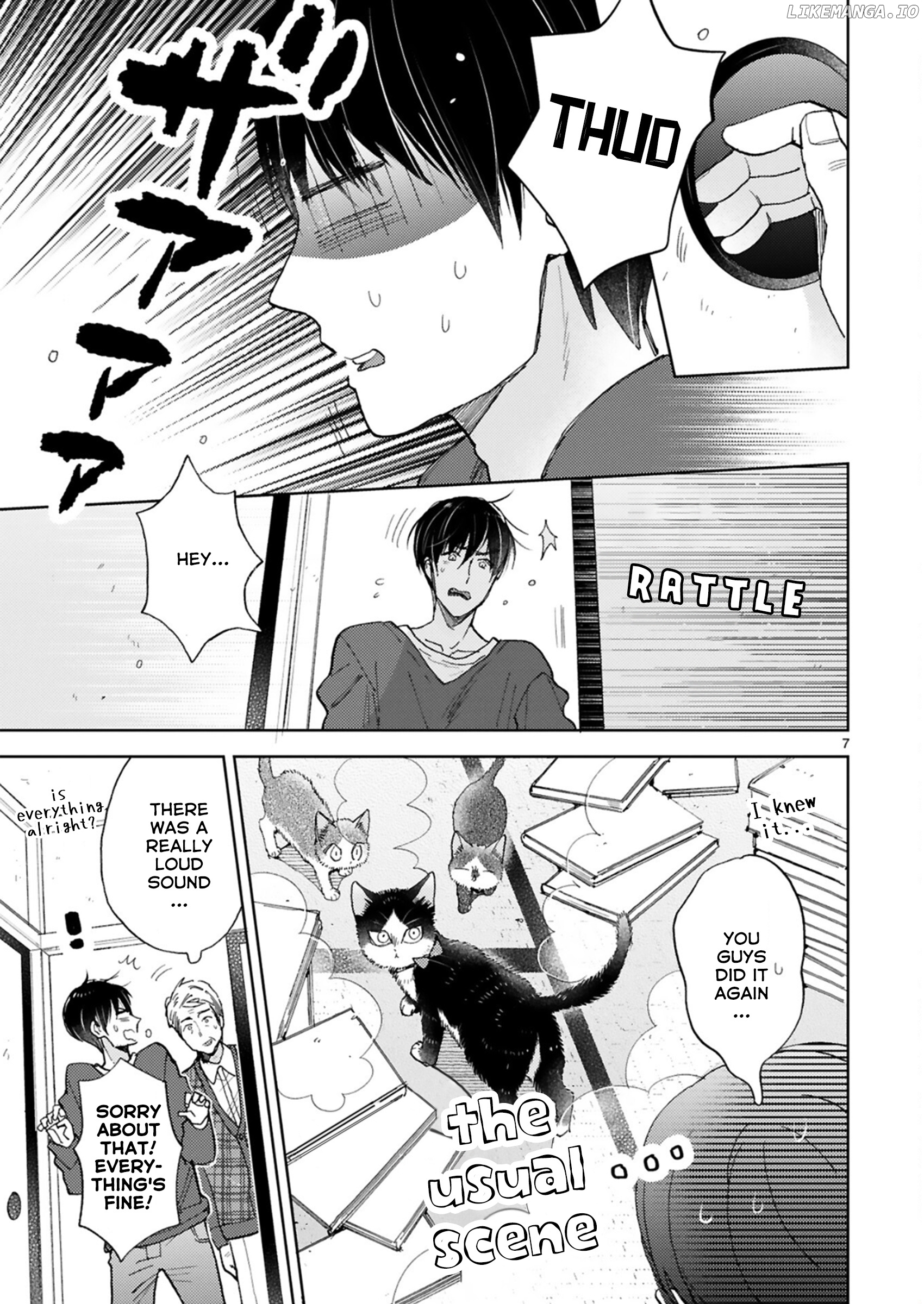 Doukyonin wa Hiza, Tokidoki, Atama no Ue. chapter 21.1 - page 7