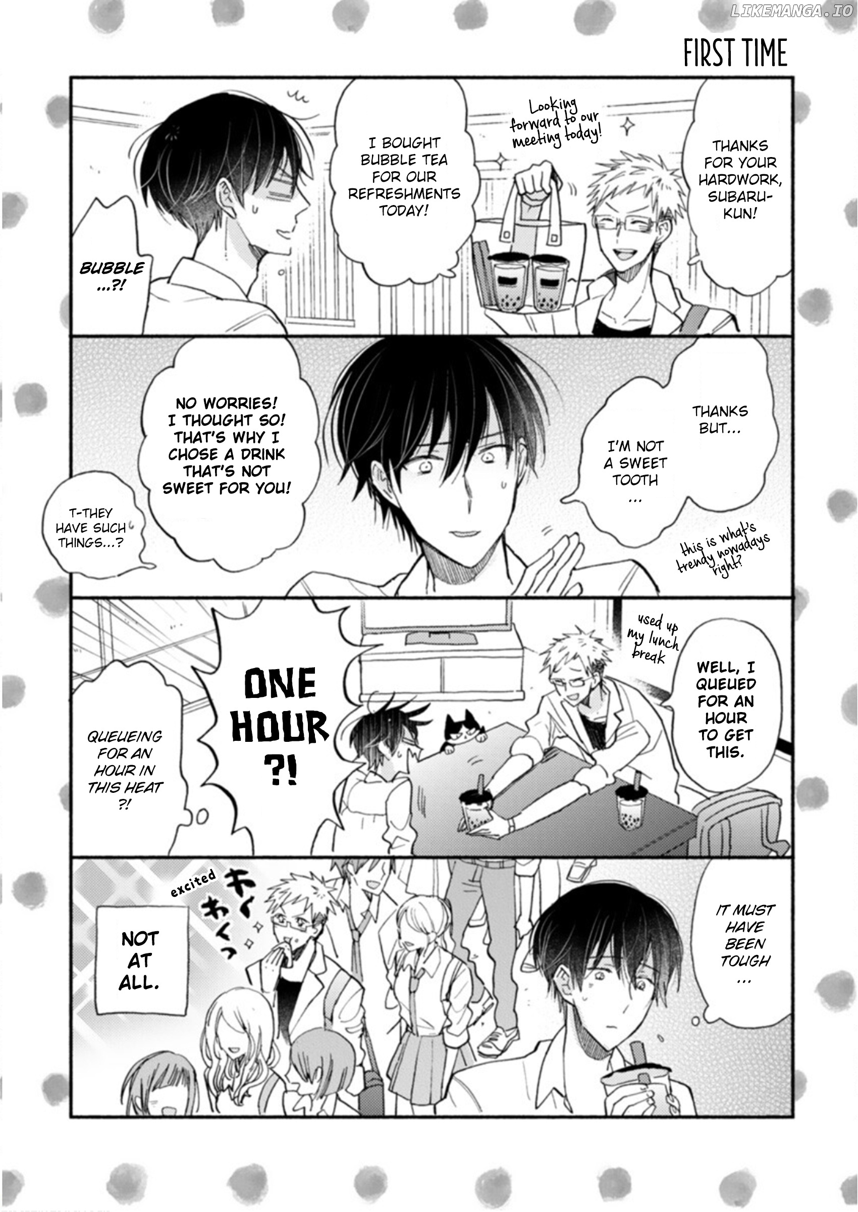 Doukyonin wa Hiza, Tokidoki, Atama no Ue. chapter 18.5 - page 2