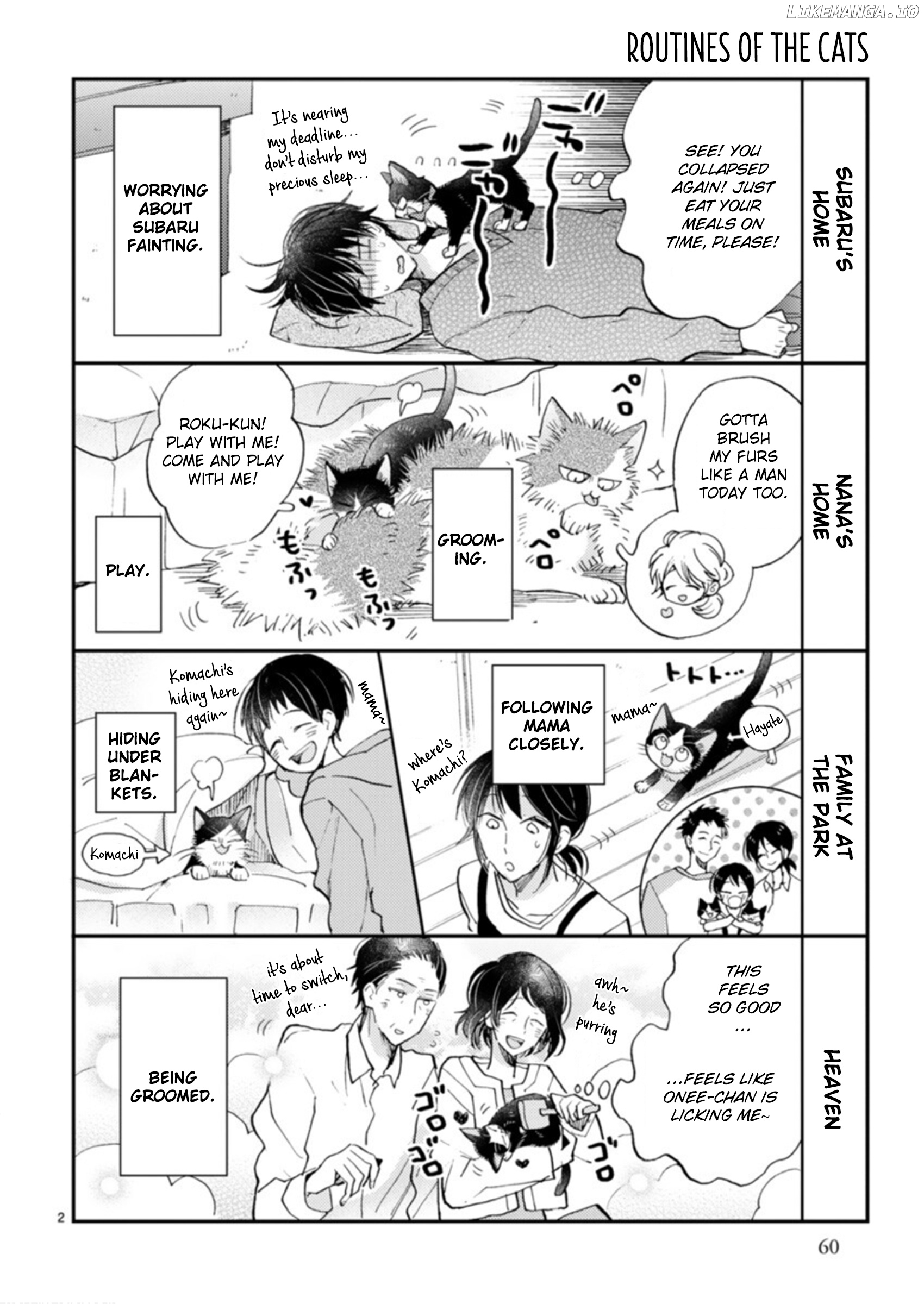 Doukyonin wa Hiza, Tokidoki, Atama no Ue. chapter 18.4 - page 2