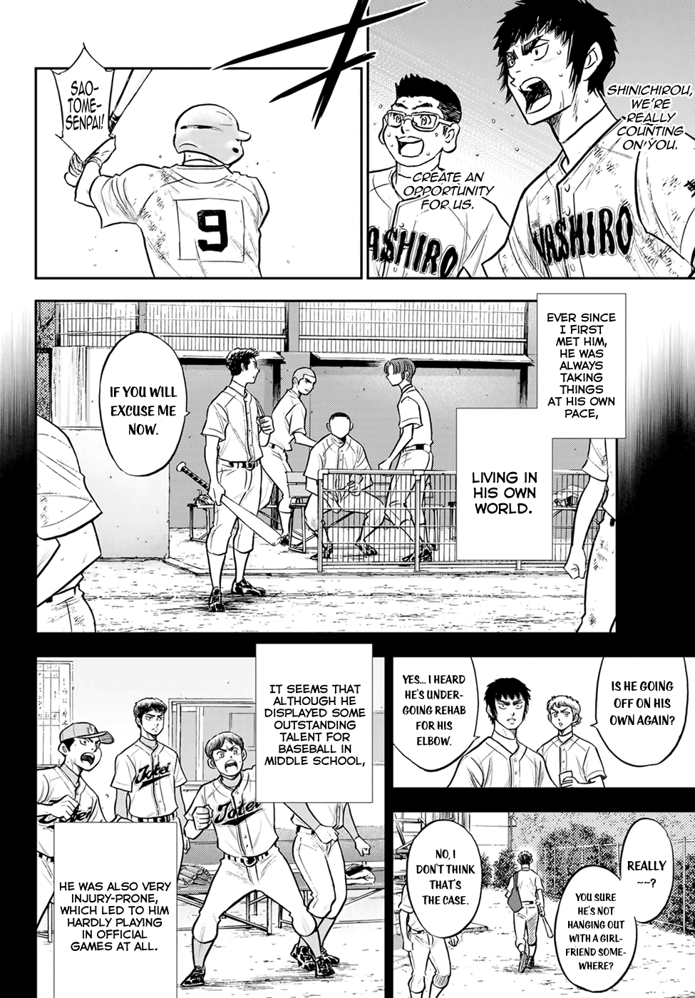 Daiya no A - Act II Chapter 294 - page 2