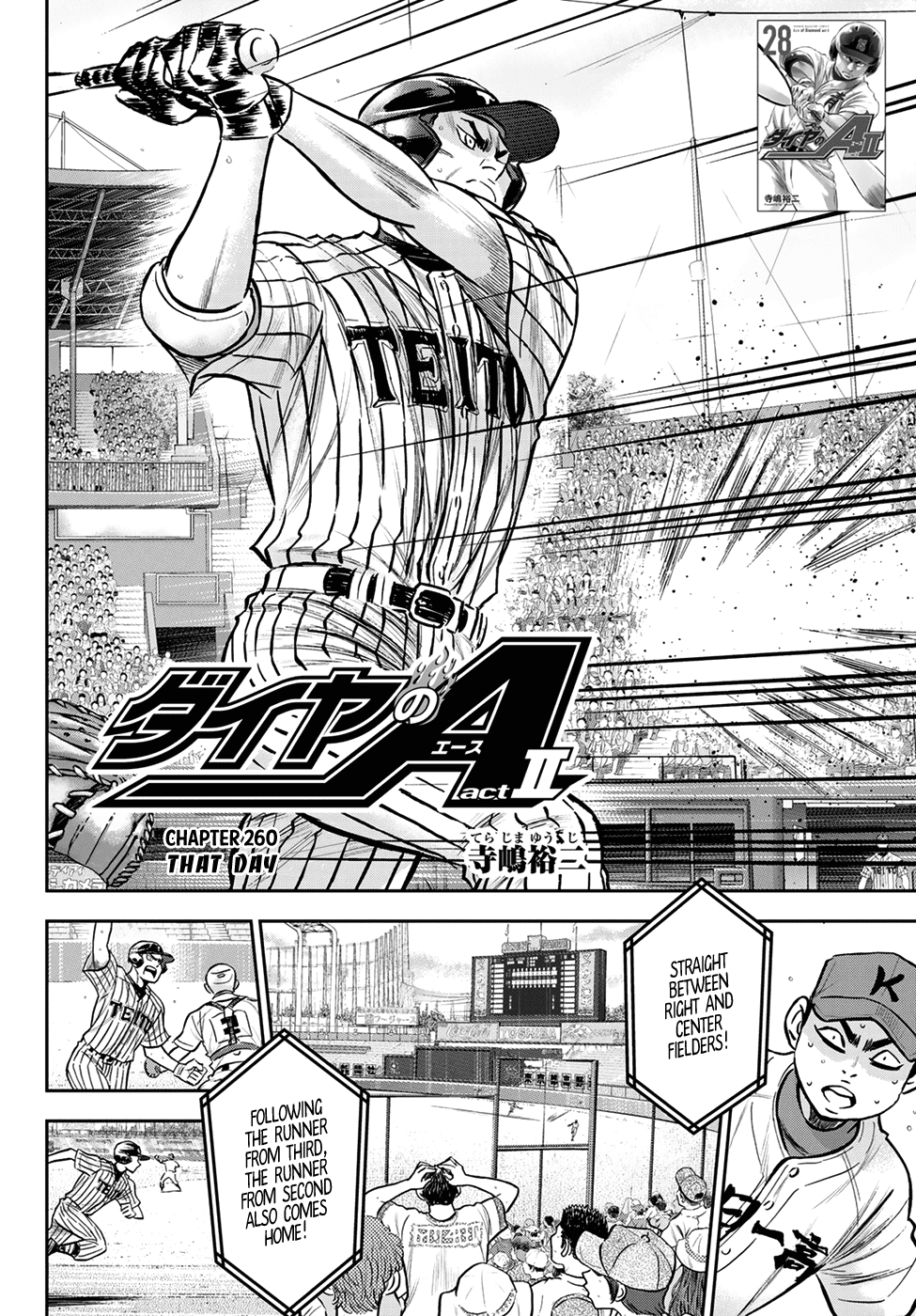Daiya no A - Act II Chapter 260 - page 2