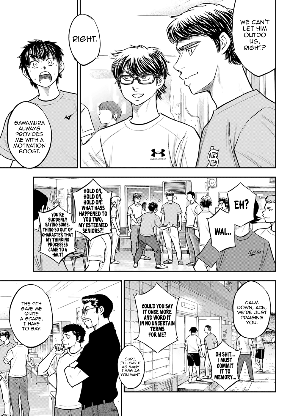 Daiya no A - Act II Chapter 307 - page 7
