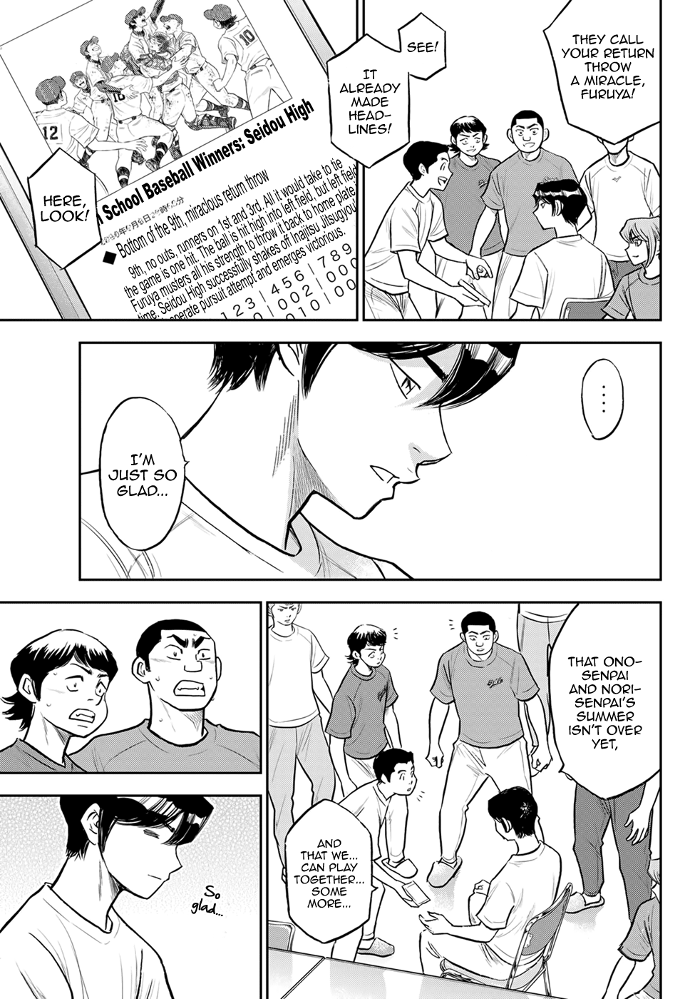 Daiya no A - Act II Chapter 307 - page 9