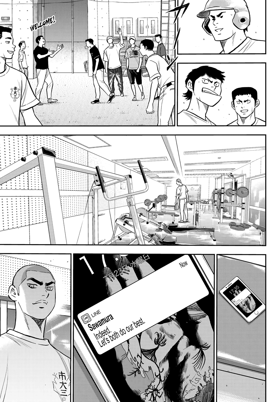 Daiya no A - Act II Chapter 219 - page 3